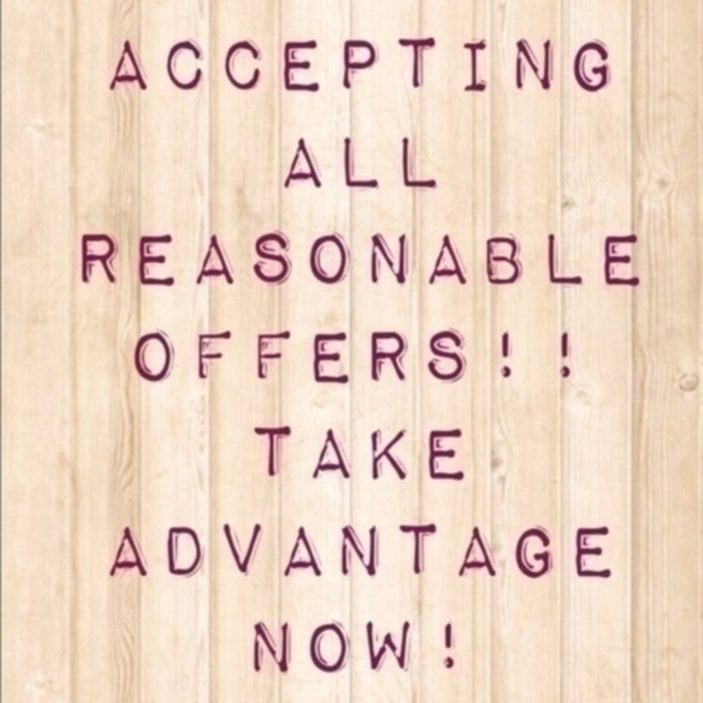 ALL reasonable offers are welcomed‎